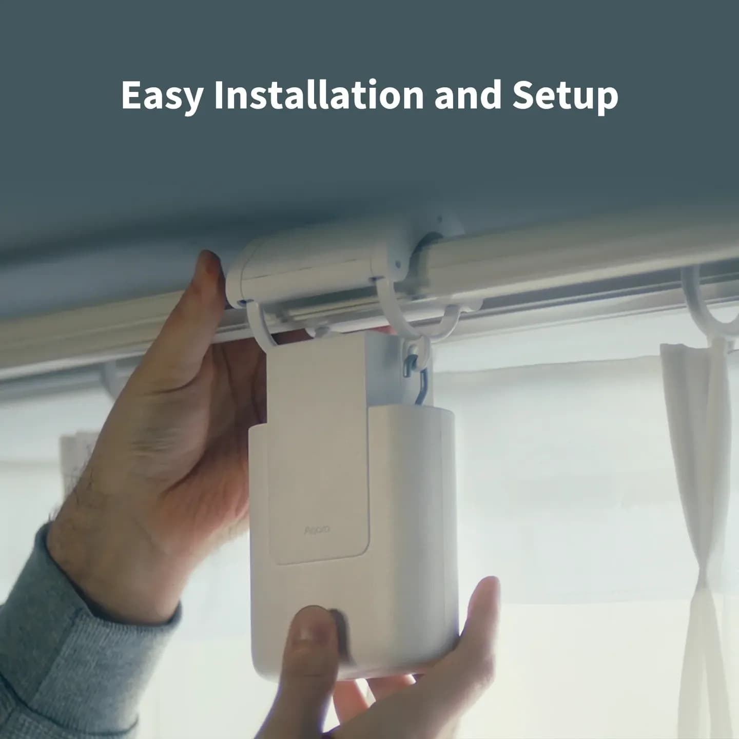 Aqara Curtain Driver E1 Rod Version — Hình 4